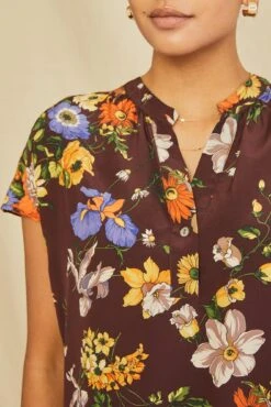 Renata Washable Silk Blouse - Palermo Print -NovaWear Shop 1068 Renata Washable Silk Palermo Print 0759 web a3aafc5a e501 49d6 9eec a371c96a4665