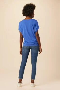 Mayr Dream Knit Tee - Lapis -NovaWear Shop 11 7044 Mayr Lapis 3