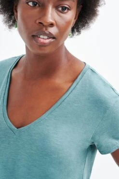 Joline Reverie Slub Tee - Eucalyptus -NovaWear Shop 1334 Joline Eucalyptus 1402 web 7cd66527 aa23 4c22 bac3 2b00f61e1775