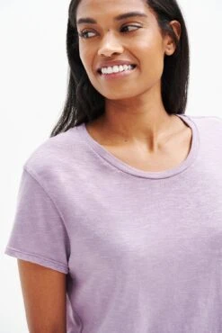Leif Reverie Slub Tee - Lavender -NovaWear Shop 1335 Leif Lavender 0465 web 5a7c1ba8 63d8 428e a99f 3637885a58ab
