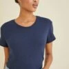 Leif Reverie Slub Tee - Navy