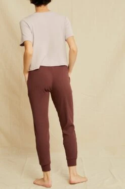 Skylar Paris Rib Joggers - Mocha -NovaWear Shop 2050 Skylar Paris Rib Mocha 0595 web a9cbe325 a51b 4df0 b971 6254740f2f09