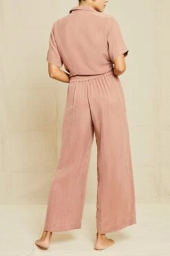 Mabel Cottonseed Cupro Pajama Pants - Quartz -NovaWear Shop 211013 AV October ECOMM 0222MabelPJBottomQuartzCupro 6244 web 51bc082c a39c 4fa3 8c7b e0d847e4efb5