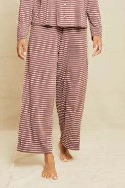 Lark Dream Knit Pajama Pants - Maple Dawn Stripe
