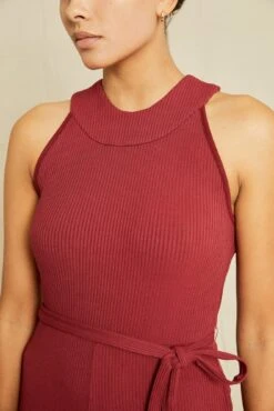 Maja Paris Rib Jumpsuit - Mulberry -NovaWear Shop 211013 AV October ECOMM 0475MajaMulberryParisRib 8607 web 8a9cebd8 674f 4292 b884 04658c1984c6