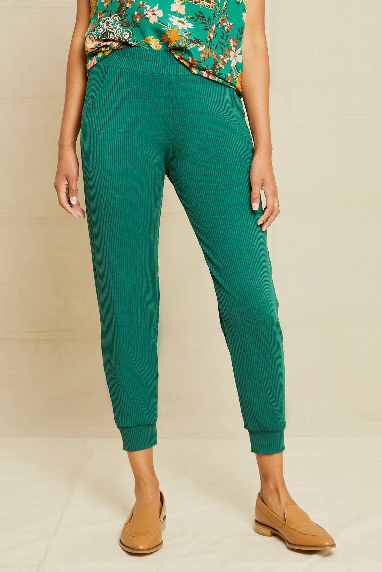 Skylar Paris Rib Joggers - Jadeite 1 Skylar Paris Rib Joggers - Jadeite