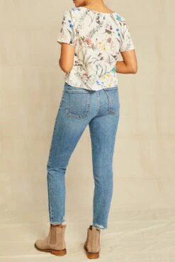 Willa Washable Silk Blouse - Luca Print -NovaWear Shop 2664 Willa Luca 2688 web 917b0e2c b912 4b10 875f 03aedce59a85