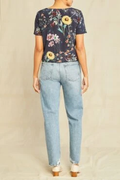 Willa Washable Silk Blouse - Provence Floral -NovaWear Shop 2664 Willa Provence 1089 web 52174777 ce2a 4f4e 9e45 08b2ba26466f