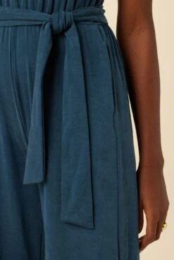 Georgina Tencel Luxe Jumpsuit - Azure -NovaWear Shop 30 6670 Georgina OL ONLY Azure 5