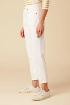 AGOLDE Parker Straight Crop Jean - Milkshake -NovaWear Shop 3RDPA6069 Parker Jean Milkshake 2