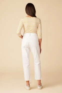AGOLDE Parker Straight Crop Jean - Milkshake -NovaWear Shop 3RDPA6069 Parker Jean Milkshake 3