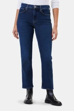 AGOLDE Kye Mid Rise Straight Crop - Song