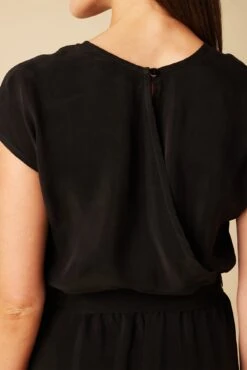 Wynnie Cupro Jumpsuit - Black -NovaWear Shop 451 Wynnie Cupro Black 5