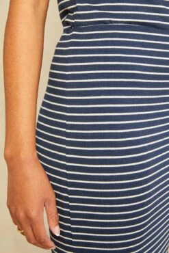 Yuma Dream Knit Skirt - Navy Natural -NovaWear Shop 6089 Yuma Amsterdam Stripe Navy Natural 2575 web 70f8eb36 8e9b 47d5 a12a ca7349b3c92d