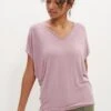 Mayr Dream Knit Tee - Lilac