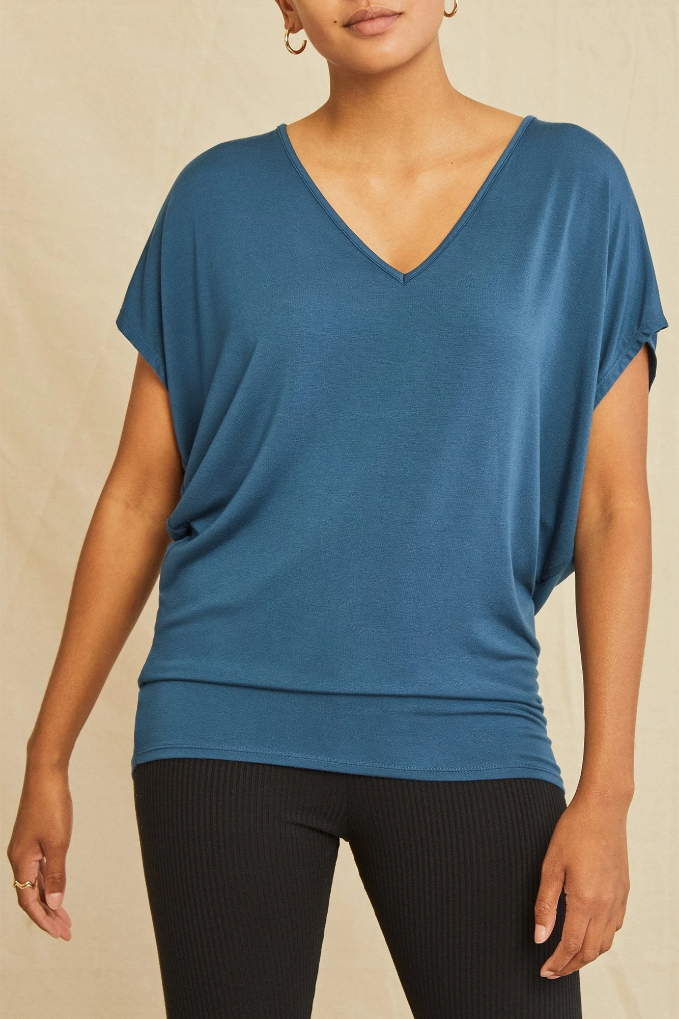 Mayr Dream Knit Tee - Azure 1 Mayr Dream Knit Tee - Azure