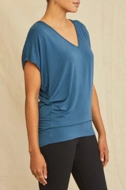 Mayr Dream Knit Tee - Azure 6 Mayr Dream Knit Tee - Azure -NovaWear Shop 7044 Mayr Ocean 2944 web 3949893c 6340 406d a489 e71b03c761e0