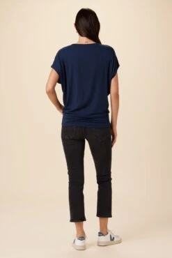 Mayr Dream Knit Tee - Ocean -NovaWear Shop 7044 Mayr Ocean 3