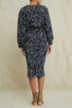 Casey Midi Skirt - Larkspur -NovaWear Shop 7601CaseyLarkspur 3659 web acaf805e dc67 4f62 99f6 43bf1fd3c295