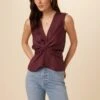 Clemence Tencel Blouse - Sepia