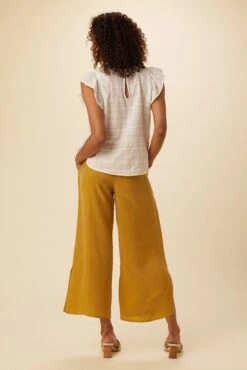 Katia Cotton Gauze Blouse - White -NovaWear Shop 7908 Katia White 3