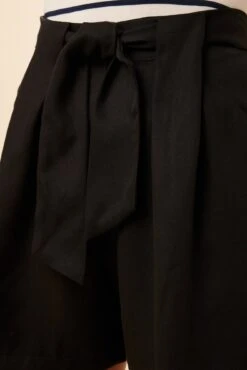 Eldora Tencel Twill Short - Black -NovaWear Shop 7959 Eldora Short Black 4