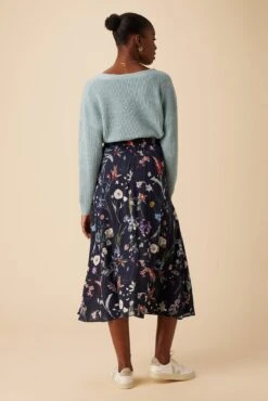 Blaze Ecovero Skirt - Gemini Navy -NovaWear Shop 7969 Blaze Viscose Gemini Navy 3