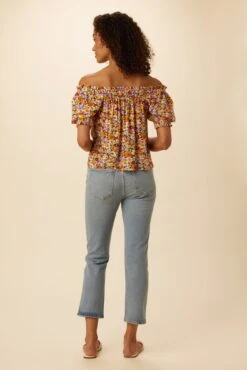 Gjelina Ecovero Blouse - Mendocino -NovaWear Shop 7980 Gjelina Mendocino 3