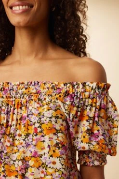 Gjelina Ecovero Blouse - Mendocino -NovaWear Shop 7980 Gjelina Mendocino 4