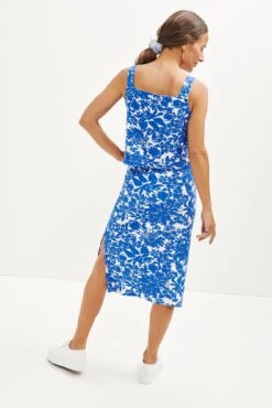 Vindy Ribbed Skirt -NovaWear Shop 9313 Vindy Provence Rib Verona Floral 0868 web b25712b1 e315 4e76 adbe 1f1b511df3c7