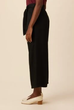 Eldora Tencel Wide Leg Pant - Black -NovaWear Shop 9360 Eldora Black 2