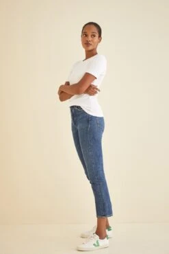 Talin Dream Rib Tee -NovaWear Shop 9367 Talin White 1814 web