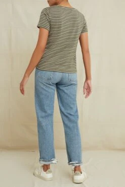 Berkeley Dream Knit Tee - Vine Rose -NovaWear Shop 9493SSBerkeleyAmsterdamRoseVineStripe 2866 web f1841fed 8b29 4f33 842a 03804282860d