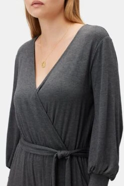 Everley Dream Knit Jumpsuit - Anthracite 7 Everley Dream Knit Jumpsuit - Anthracite -NovaWear Shop 9623 Everley Anthracite 4