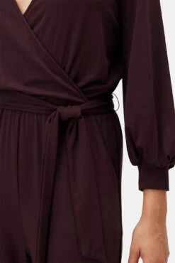 Everley Dream Knit Jumpsuit - Vineyard -NovaWear Shop 9623 Everley Vineyard 4