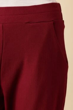 Skylar Luxe Fleece Jogger - Mulberry -NovaWear Shop 9647 Skylar Luxe Mulberry 5