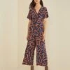 Fantasia Silk Jumpsuit