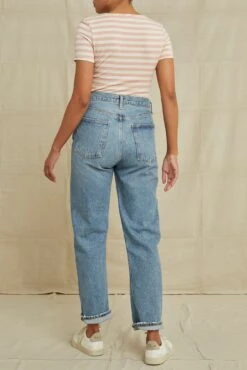 Cara Reverie Knit Tee - Rose And Ivory -NovaWear Shop 9818CaraParisStripeRoseIvory 7077 web