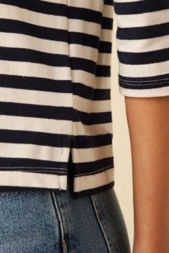 Cecelia Reverie Knit Tee - Paris Stripe -NovaWear Shop 9819 Cecelia Paris Stripe 4