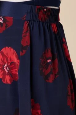 Blaze Washable Silk Skirt - Albany Floral -NovaWear Shop 9838 Blaze Albany Floral 5