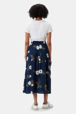 Blaze Washable Silk Skirt - Luna -NovaWear Shop 9838 Blaze Luna 3