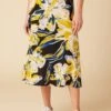Blaze Washable Silk Skirt - Marbella
