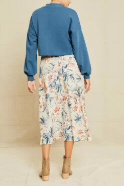 Blaze Washable Silk Skirt - Paulette Floral 6 Blaze Washable Silk Skirt - Paulette Floral -NovaWear Shop 9838 Blaze Washable Silk Paulette Print 10975 web 2f0b1009 38ca 486c 8608 b36d11cf44e7
