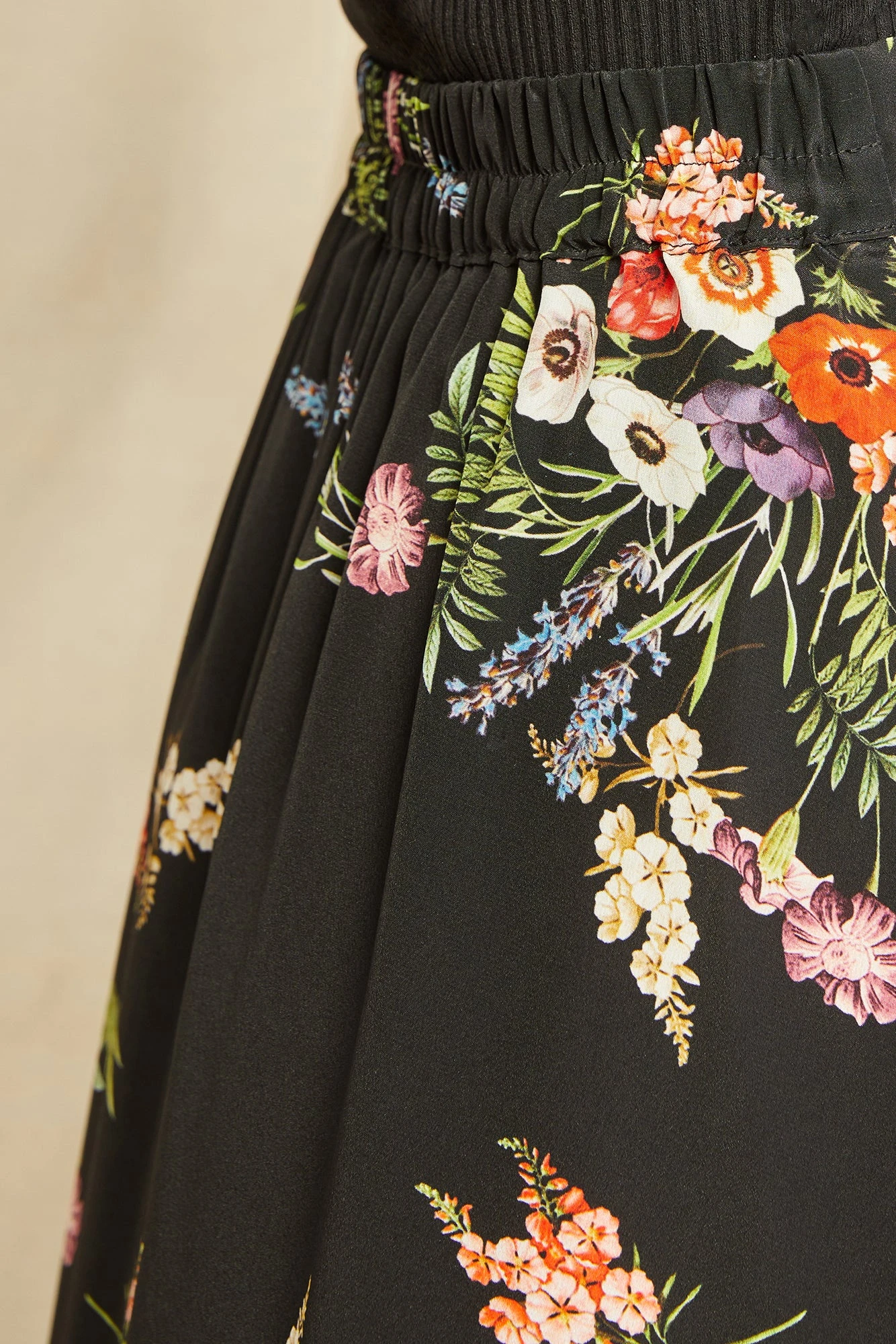 Blaze Washable Silk Skirt - Treviso Floral 4 Blaze Washable Silk Skirt - Treviso Floral - Image 4