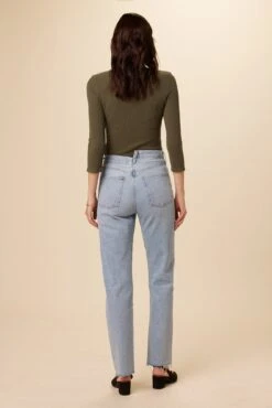 AGOLDE Criss Cross Straight Jean - Dimension -NovaWear Shop TBD Criss Cross Straight Dimension 3