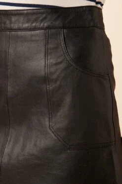 Deadwood Lena Mini Skirt - Black -NovaWear Shop TBD Lena Black 4