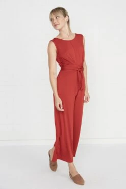 Gardenia Jumpsuit -NovaWear Shop gardenia terracotta 019 Final web