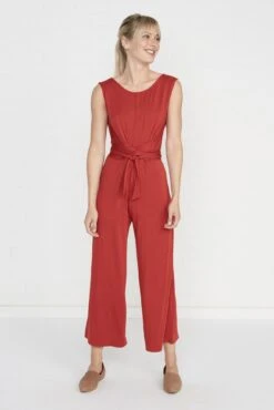 Gardenia Jumpsuit -NovaWear Shop gardenia terracotta 022 Final web